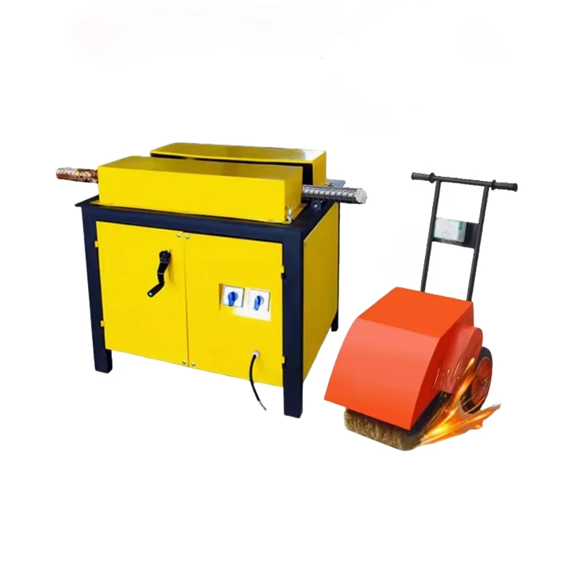 High Efficiency Multi-functional 6kW Automatic Waste Steel Rust Remover With Engine & Bearing Core Components
