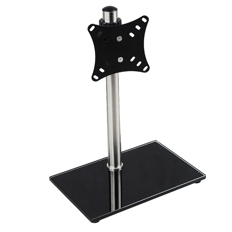 A91P TV Base Stand Adjustable Table Top Tv Stand For 14-27 Inch Led Height Screen Holder