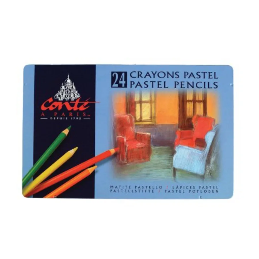 

Conte 2182 24-Count Assortment of Pastel Pencils