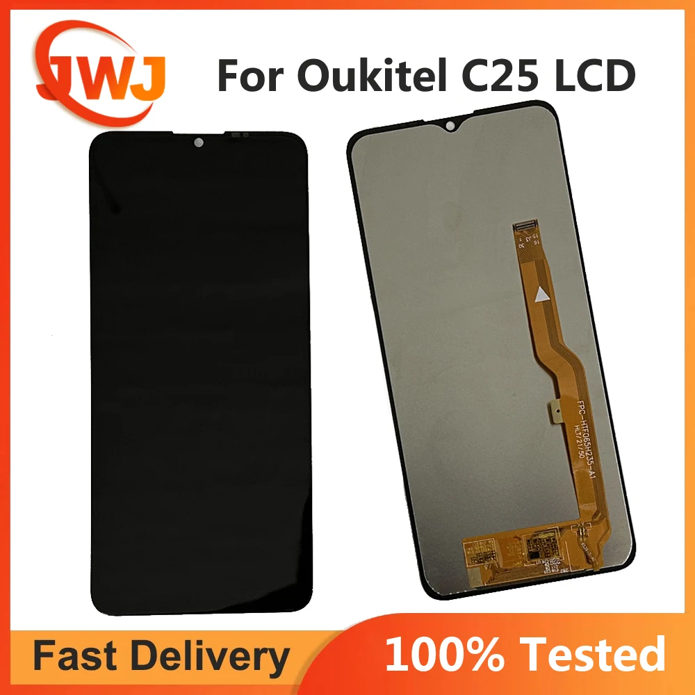 

6.52 inch OUKITEL C25 LCD Display+Touch Screen Digitizer Assembly 100%Original LCD+Touch Digitizer For OUKITEL C25 Sensor LCD