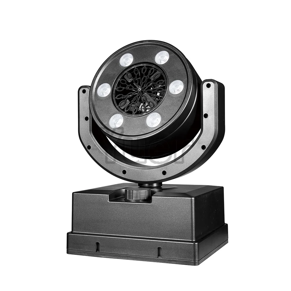 جديد الجيل الثاني آلة فقاعة الكهربائية تتحرك رئيس الإصدار DMX512 التحكم عن بعد ل Dj ديسكو الزفاف دار المرحلة الإضاءة