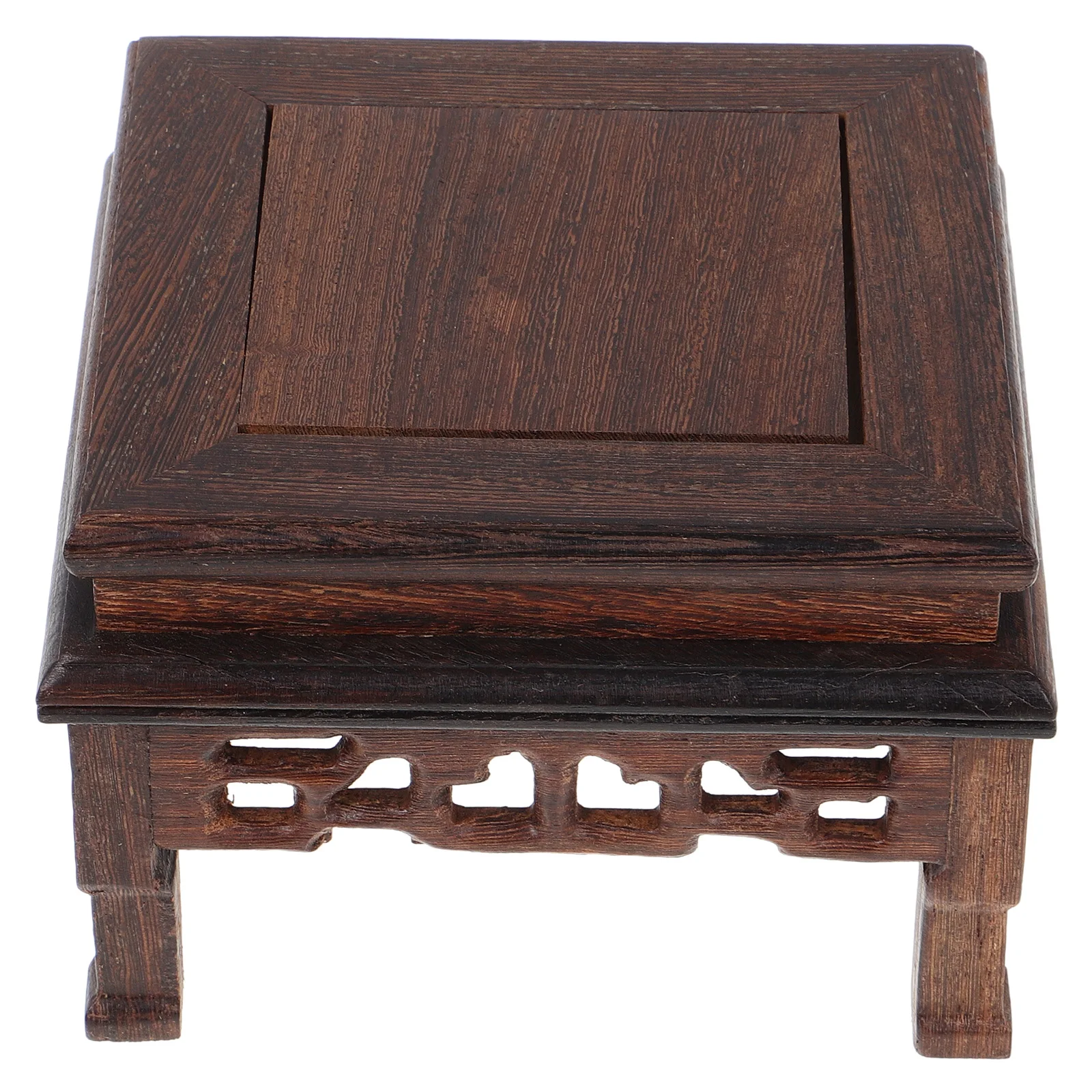 

1pcs Vase Crafts Display Stand Centerpieces Decor Wood Display Base Stone Art Ornament Base