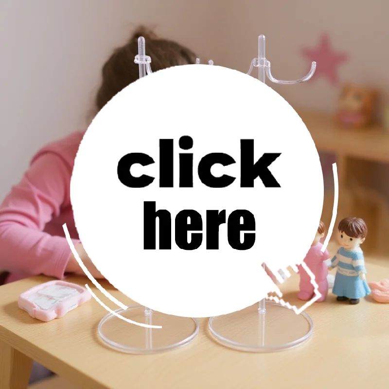 

5 шт., подставки для кукол, регулируемая универсальная стойка для кукольного домика, прозрачные стеллажи, модель манекена, подставка для кукольного платья, поддержка