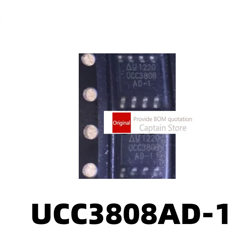 5PCS  UCC3808D-1 SOP8 UCC3808AD-1 UCC3808AD UCC3808