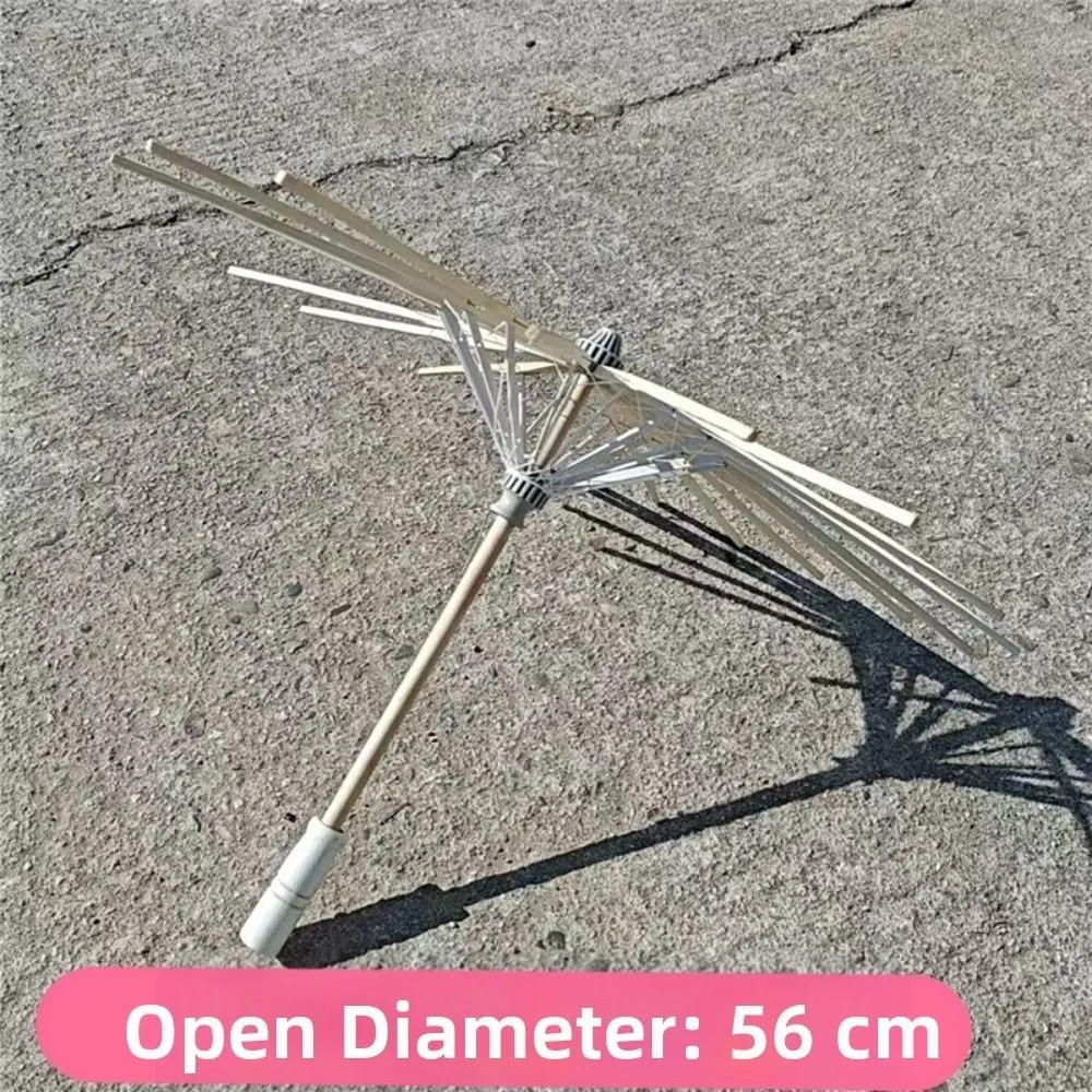 Nuevo paraguas artesanal Vintage chino, costillas de 56/70/76/82cm, fotografía de baile de madera, paraguas, accesorios de creación DIY