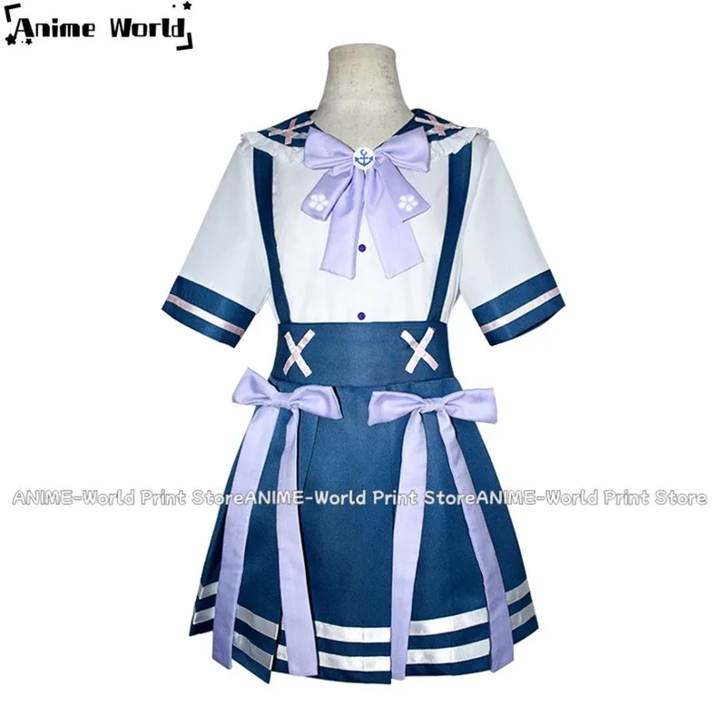 

New《 》Unisex Anime Cos Minato Aqua Lolita Cosplay Costumes Halloween Uniform Suits Custom Sizeb;3's,6.e;