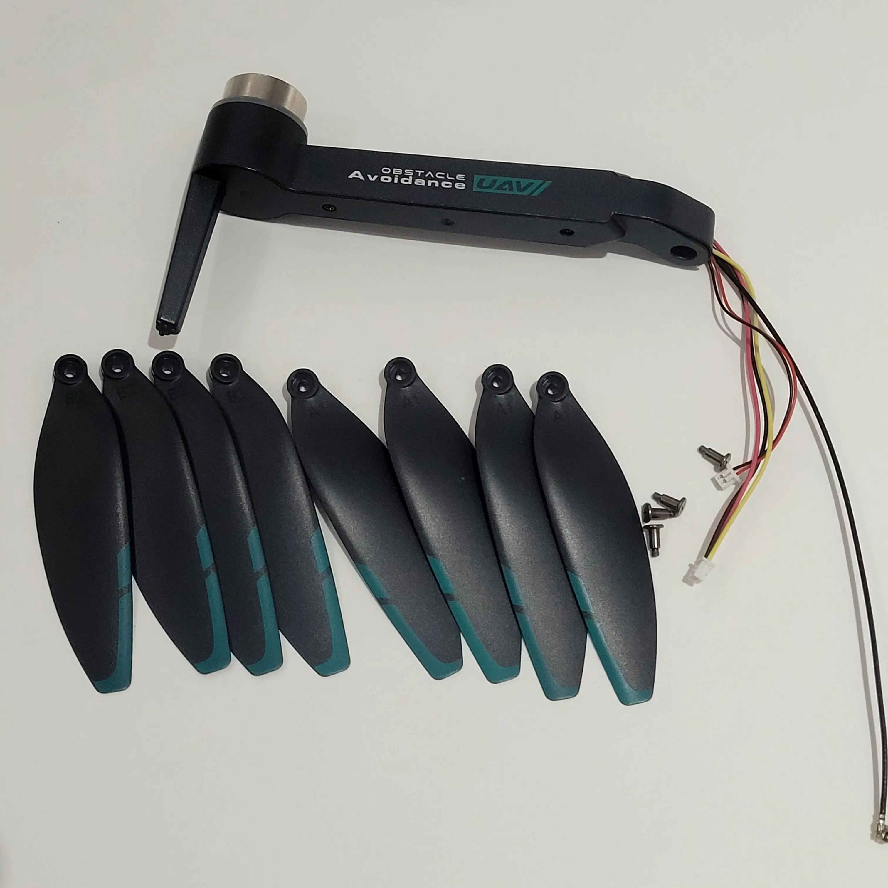

S159 Drone Original Spare Part S159 Front B Arm with 8PCS Blade for GPS Professional Drone S159 Accessory