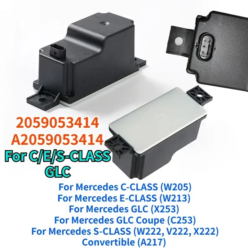 A2059053414 2059053414 For C/E/S-CLASS W205 W213 GLC X253 Coupe C253 W222 V222 X222 Convertible  A217 Voltage Converter Module