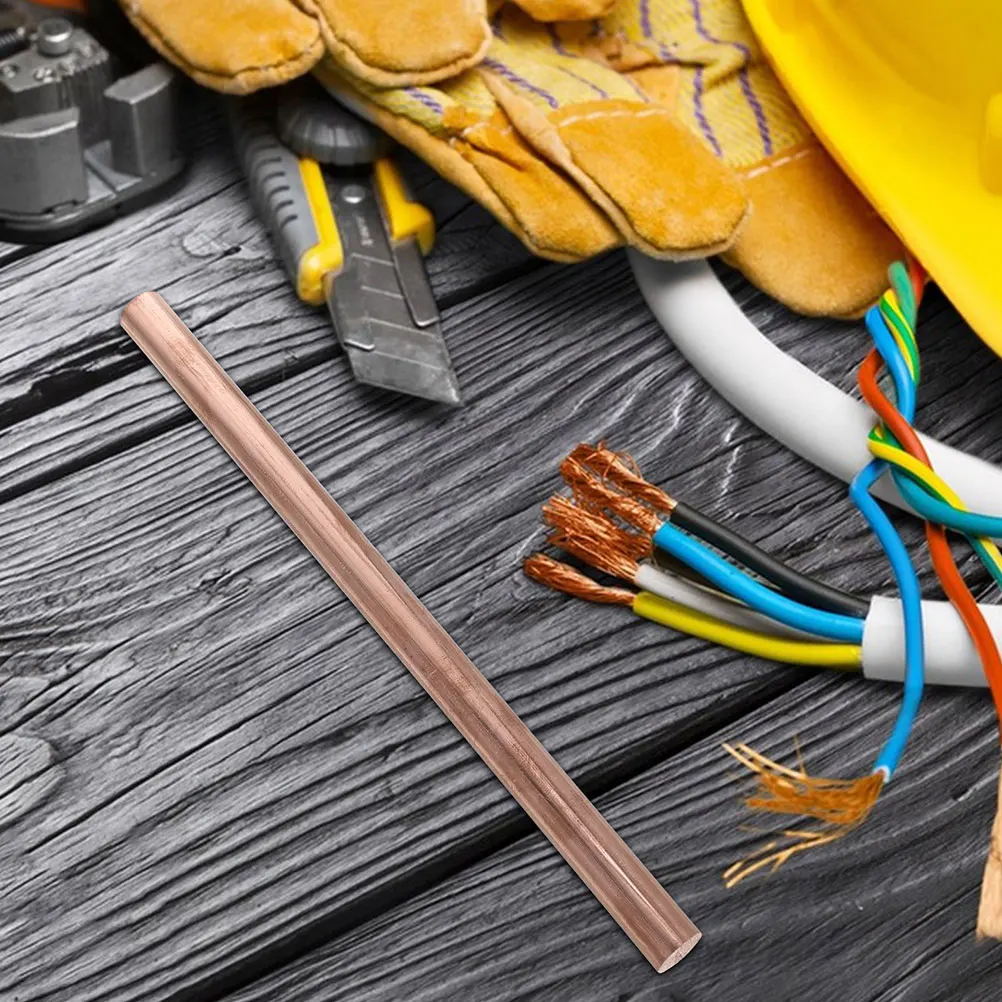 

Round Copper Rods Diy Craft Making Handicraft Material Solid Metal Bars For Jewelry Needles Long Lightweight Copper Round