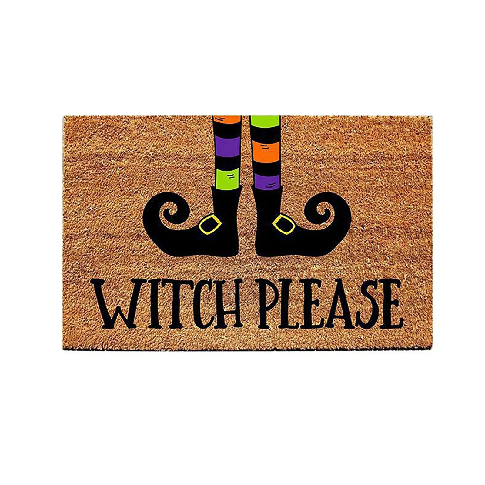 

Halloween Decoration Welcome Entrance Doormat Home Design Horror Witch Indoor Kitchen Floor Mat Non-Slip Bathroom Mat Carpet