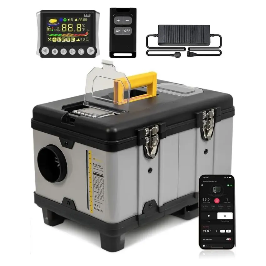 High Quality Caravan 8KW Diesel Heater 12v Parking Heater With Bluetooth