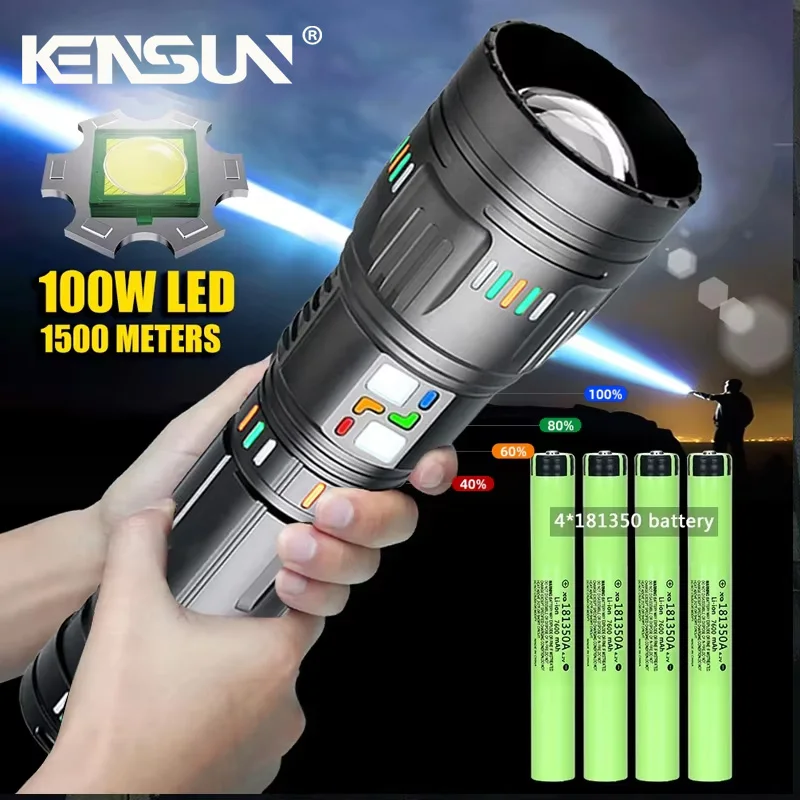 super-bright-spotlight-long-range-flashlight-tactical-zoomable-emergency-torch-usb-c-charging-72h-endurance-with-power-indicator