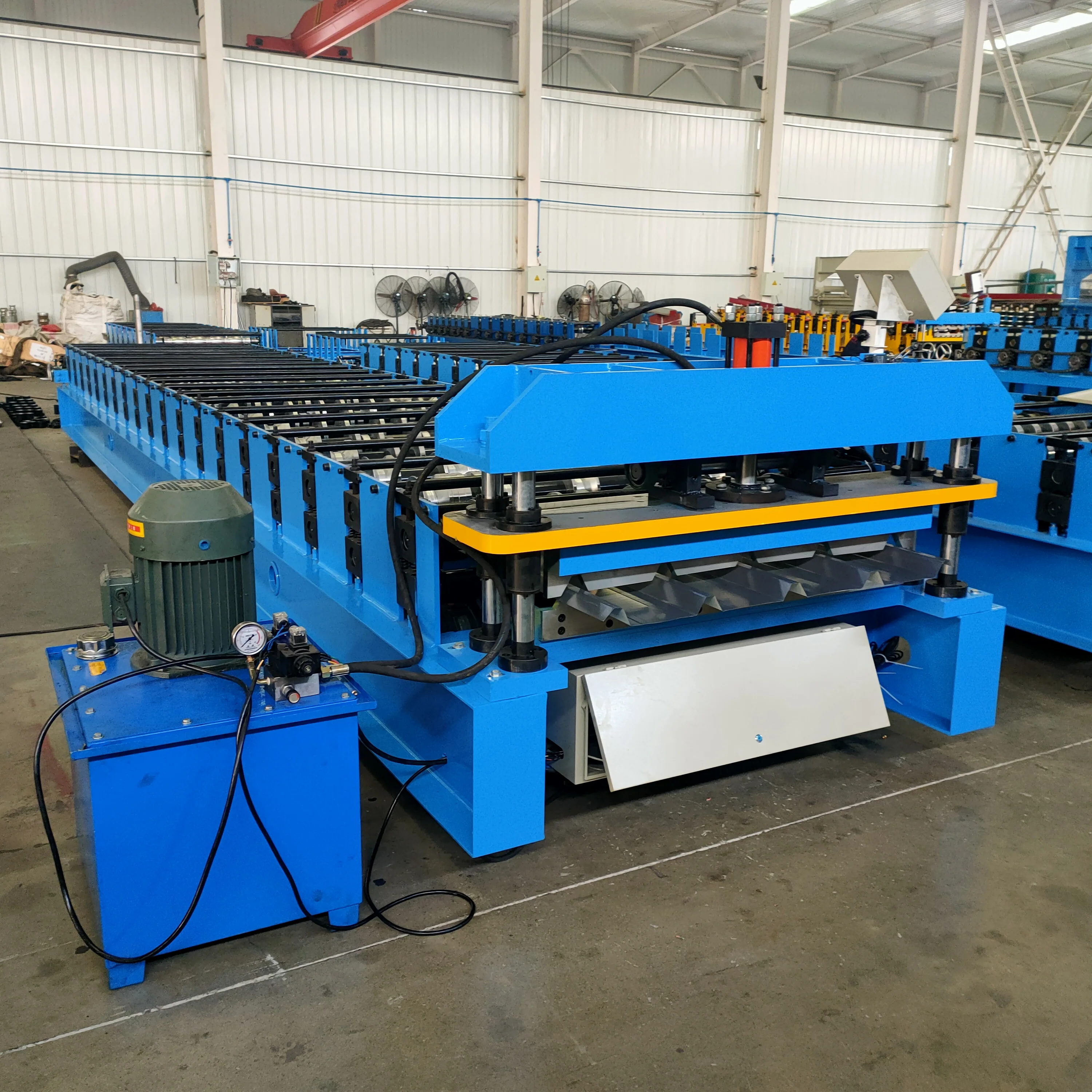 Roofing Making Sheet Metal Profiling Machine Rolling Machine Corrugated Roll Forming Machinery
