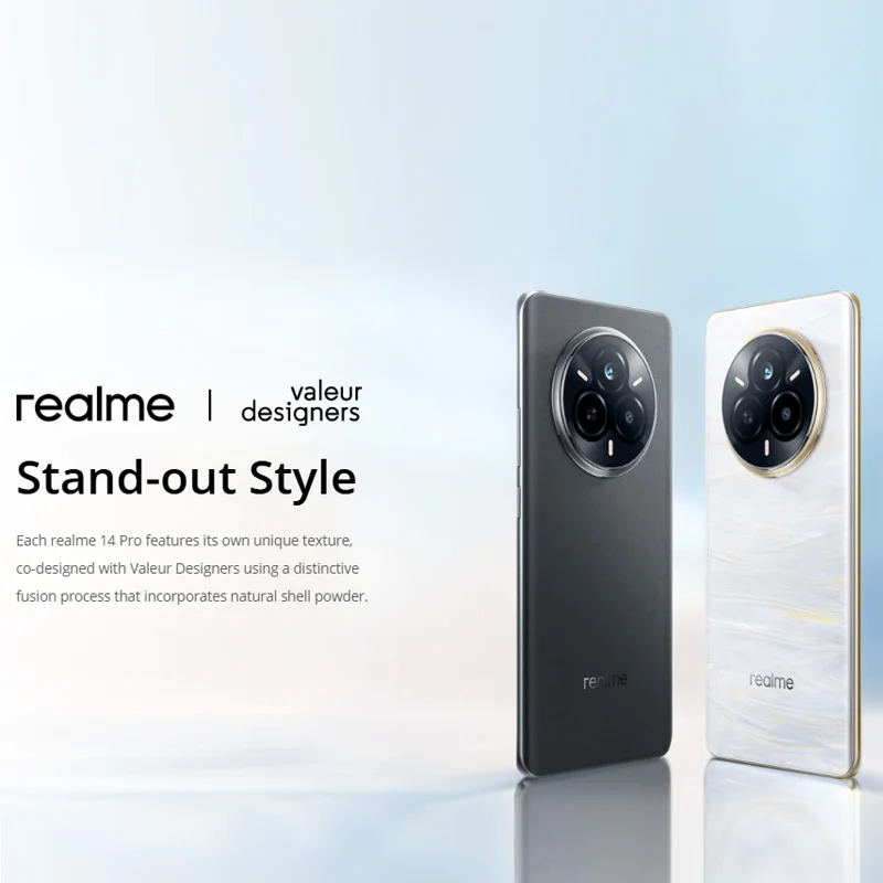 Realme 14 Pro 5G Smartphone 8 + 256GB Teléfono móvil Dimensidad 7300 Energía 5G Procesador IP69 Sony IMX882 OIS Cámara de 50 MP 3