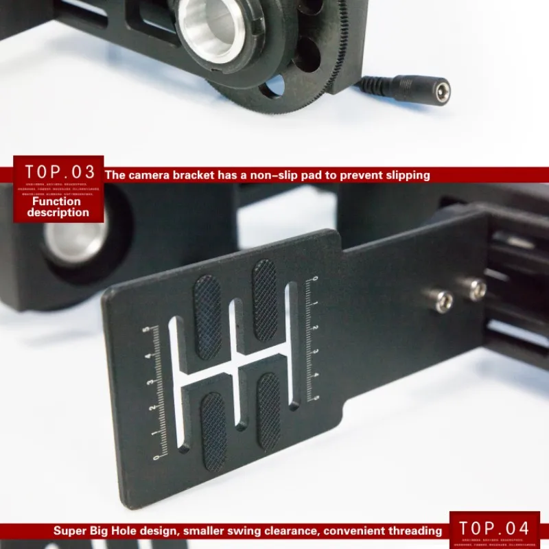 L-type U-type Double-shaft Electric Control Disc Can Rotate 360 Degrees With Most Machines Matching The Camera Rocker