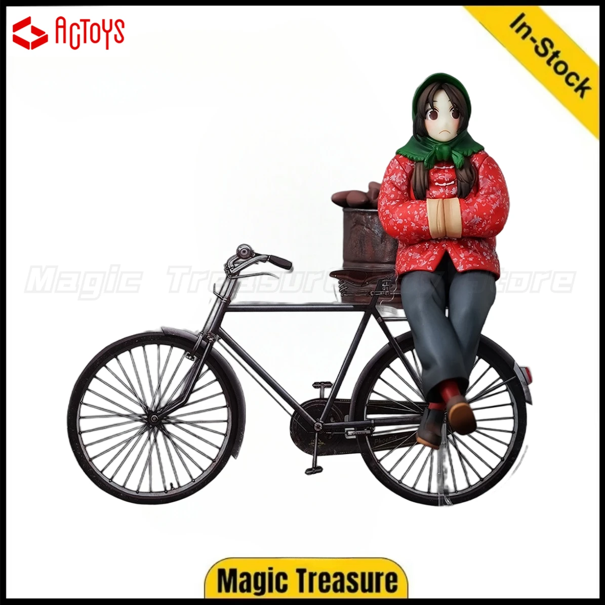 

【In Stock】Original ACTOYS Emontoys Goods of Yuewen The Weirdo Feng Baobao Warm Potatoes 1/10 Scale Figure Ornaments Gifts