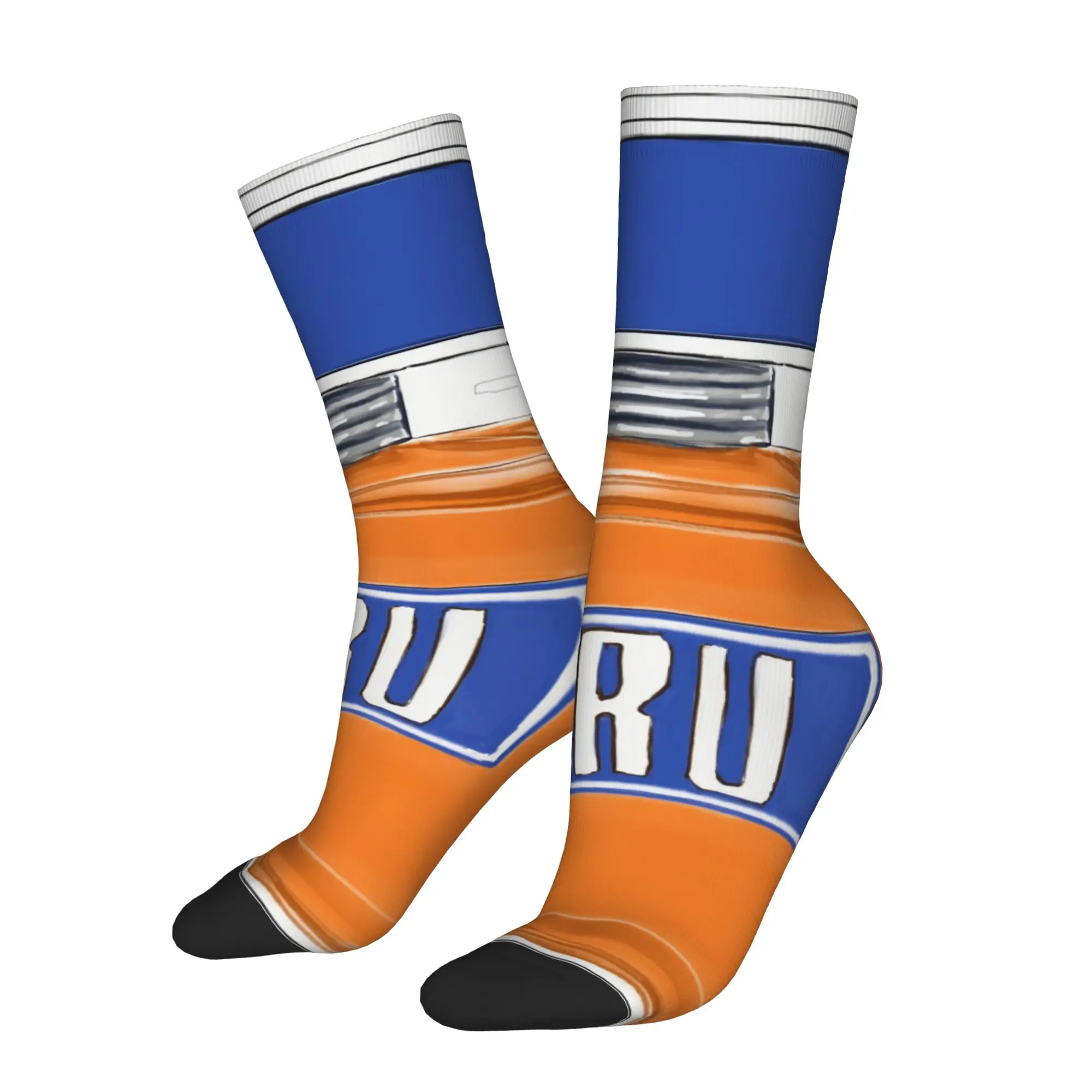 

Забавные носки iIRN BRU с принтом в виде флакона духов, качественные, с рок-принтом, мужские повседневные носки