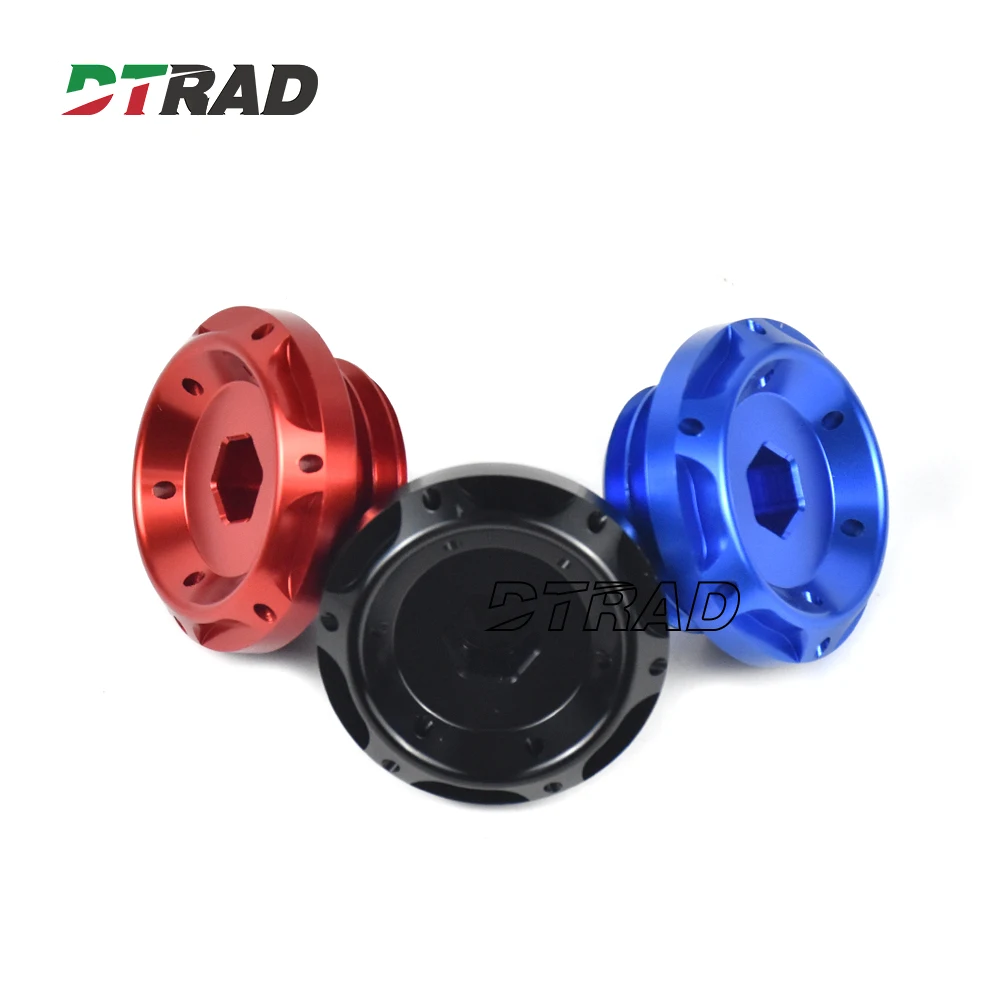 

For YAMAHA YZF-R1 R1M 1998 - 2026 YZF-R6 1998 - 2022 Motorcycle Engine Oil Filler Cap M27*3 CNC Aluminum Accessories Blue