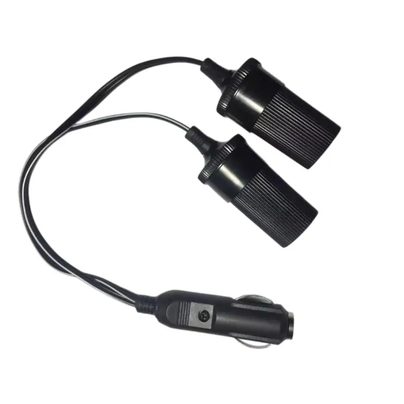 【MO】Cigarette Lighter Extension Cable Adapter Replacement Parts Durable Professional Wear Resistant Accessories 1/2/3/5M 12V