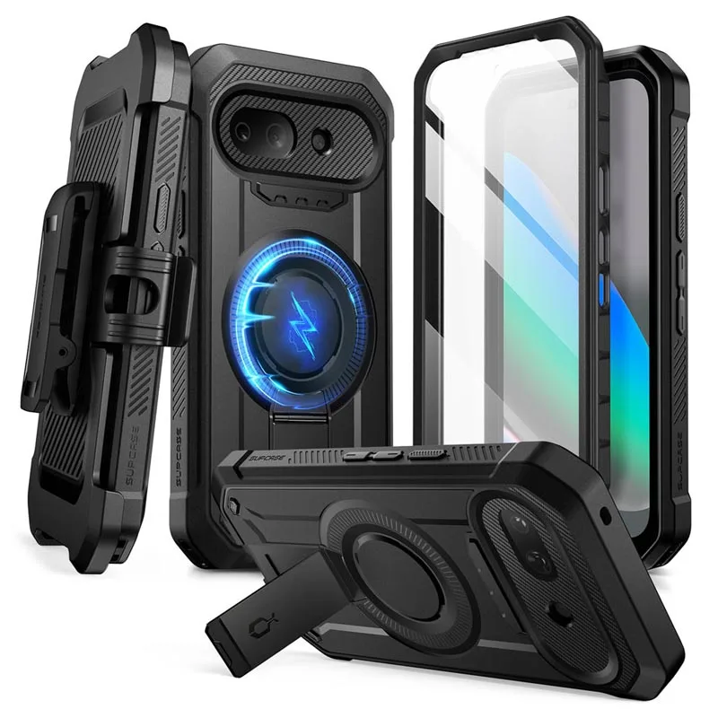 SUPCASE For Google Pixel 10A Case UB Pro Mag Robuste Magnetische Schutzhülle mit integriertem Displayschutz