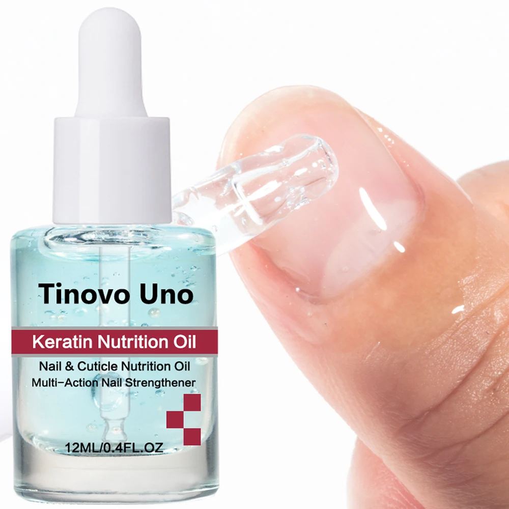 Tinovo Uno-aceite nutritivo para cutículas de uñas, tratamiento Revitalizador para arte de uñas, suero reparador para el cuidado de las uñas y los pies, 12ml