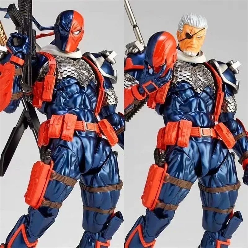

В наличии Ko X-Men Deathstroke Фигурка Ko Amazing Kaiyodo Revoltech Yamaguchi Аниме Фигурки Коллекция Модель игрушки