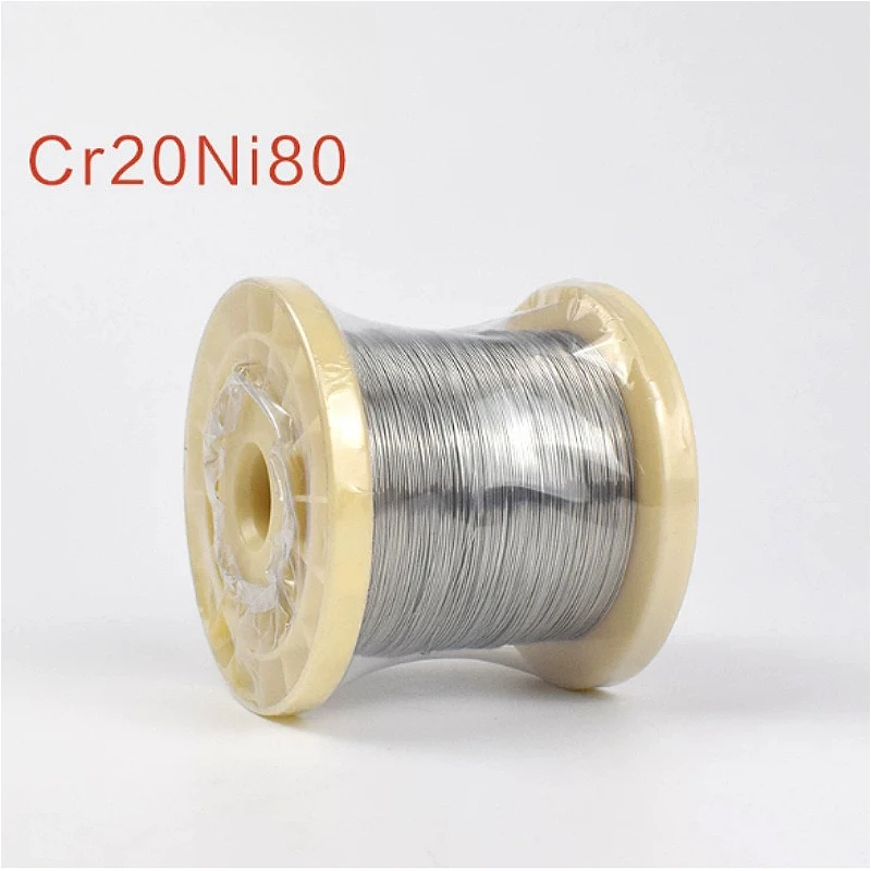 Cr20Ni80 Nichrome Wire for Foam Acrylic Cutting Bending Heating High Temperature Resistant Electric Resistance Alloy Filament