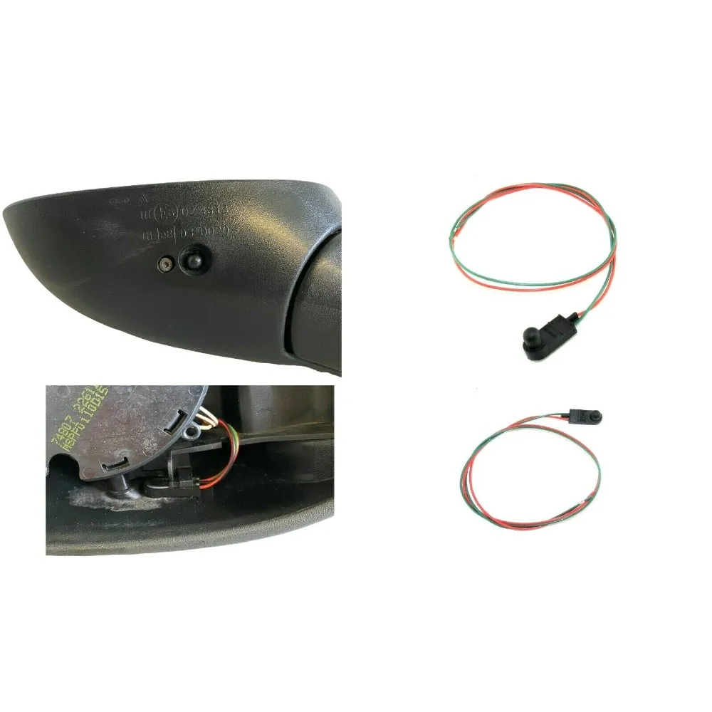 outside Temperature Sensor for Fiat 500 500X 500L Punto 2005-2018 Ambient Temperature Sensor underneath Door Mirror