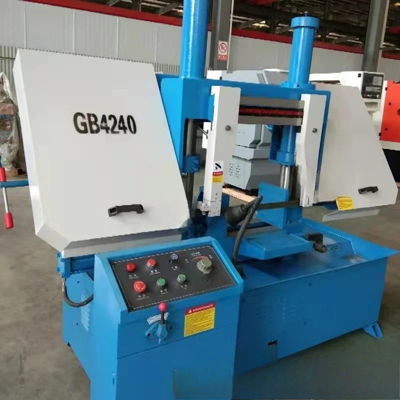 Type 4240 Automatic Rebar Sawing Machine Horizontal 4245 Rebar Sawing Machine Hydraulic Double-column Belt Rebar Sawing Machine