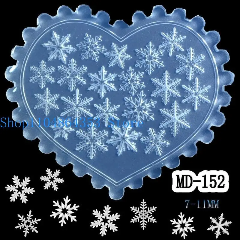 652F Flexible Silikon-Nagelkunstform für kreative Designs. Robustes und weiches tragbares Zubehör für den professionellen oder – Detail 4