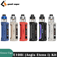 Original GeekVape E100i Kit Aegis Eteno i 100W Vape 4.5ml Pod 3000mAh Battery with P Coil Electronic Cigarette Vaporizer