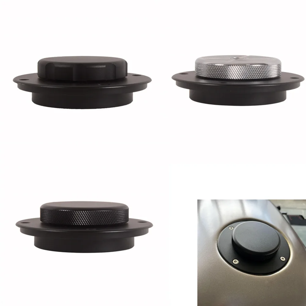 Cafe Racer Accessories Motorcycle Fuel Cap Aluminum Tank Gas Cover for BMW K75 K100 K100LT K100RT K100RS