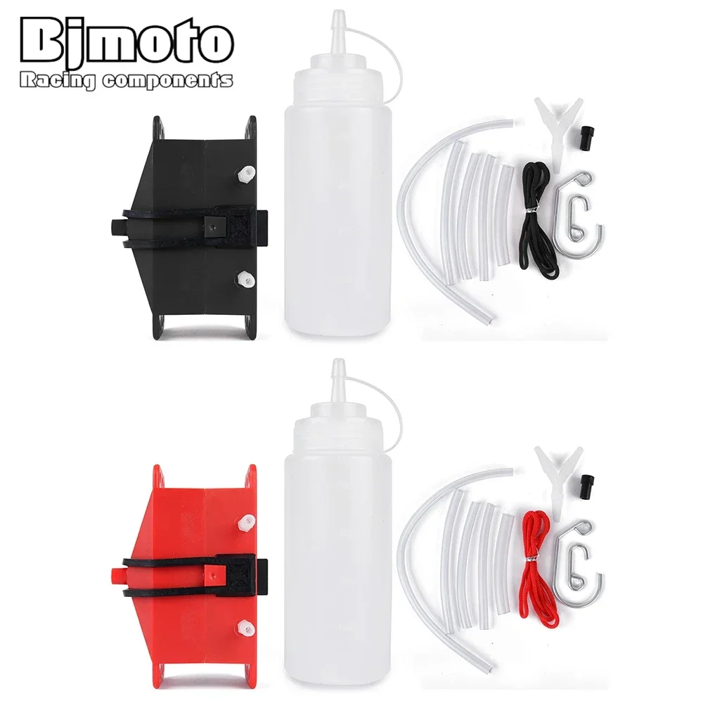 Universary Motorcycle Chain Washer Chain Cleaning Machine Kit Brush Gear Cleaner Tool Brush Gear For BMW Honda Drit Pit Bike