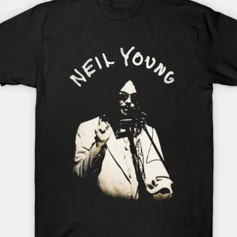 Neil Young T Shirt HOT New July 4th