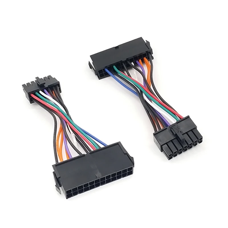 

2PCS Durable 24-pin To 14-pin PSU Power Cord ATX Adapter Cable for Lenovo IBM Laptop Power Adapter