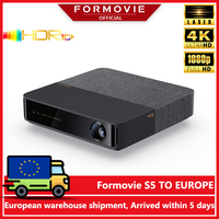 Formovie S5 Laser Projector FHD 1080P 1100ANSI Lumens Beamer Portable Mini For Home Smart Theater ALPD Bluetooth Outdoor Cinema