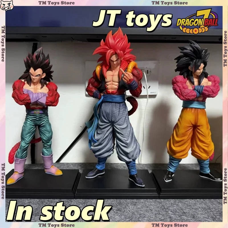 

JT Studio SSJ4 Gogeta Dragon Ball Anime Figures 34cm Gogeta Figure 3 Hands PVC Statue Collect Model Toys Christmas Gift IN STOCK