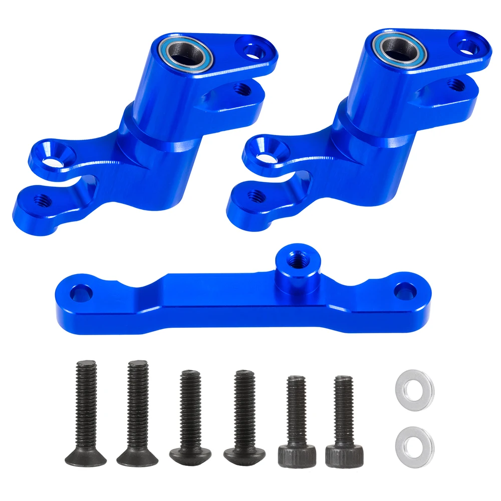 مجموعة أدوات توجيه من سبائك الألومنيوم AXSPEED لأجزاء ترقية السيارة Traxxas 1/16 Mini Maxx 2S RC