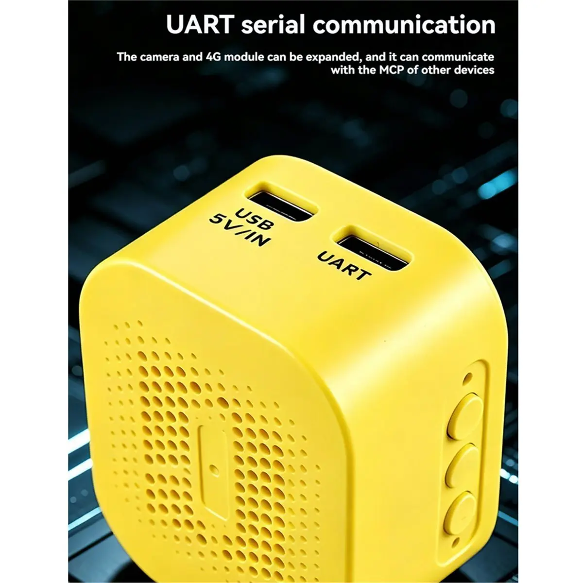 B72ABG Smart AI Chatbot Desktop Learning Companion WiFi Voice Control Multilingual Assistant for Kids Educational Learning
