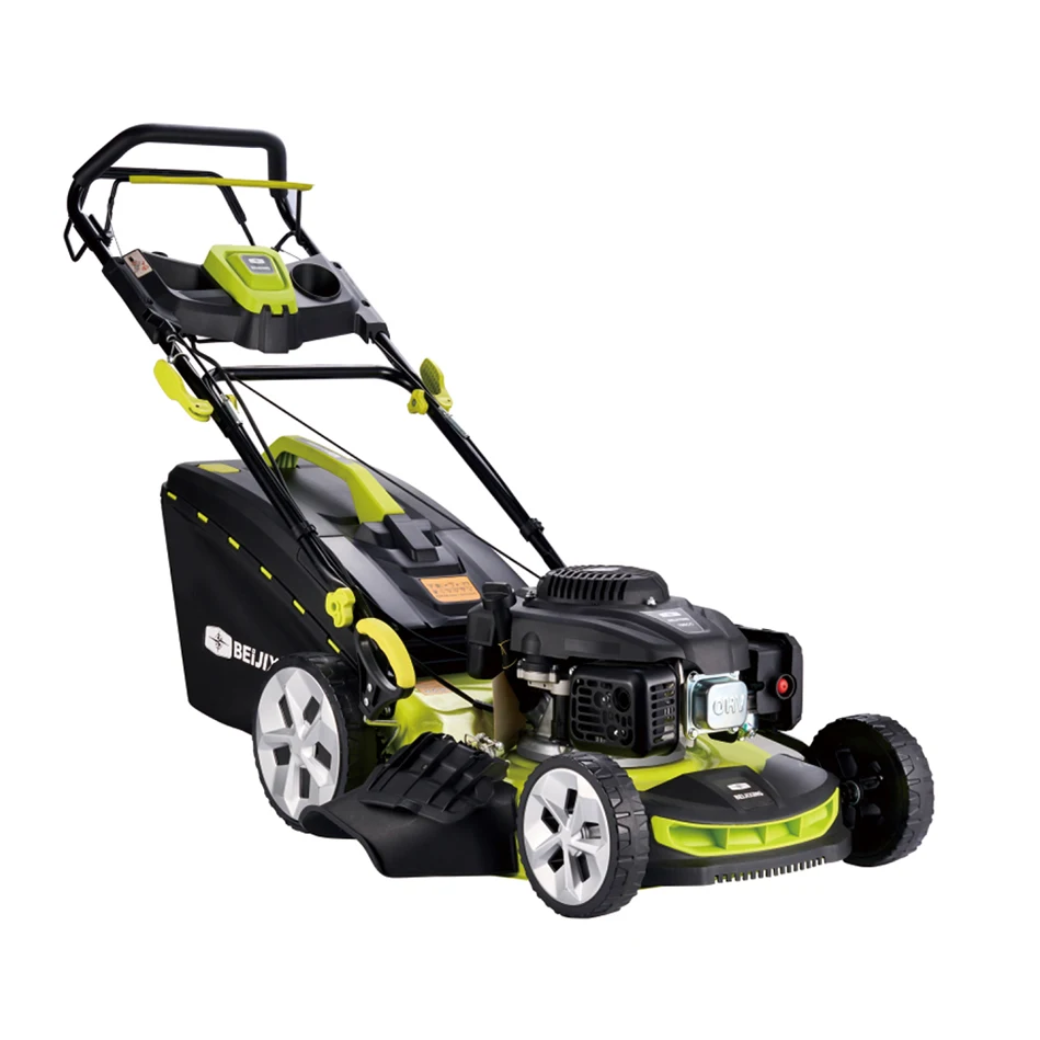 Cheap Price Hand Push Self-propelled 18Inch 139cc 2.4kw 3000rpm Lawn Mower Gsoline