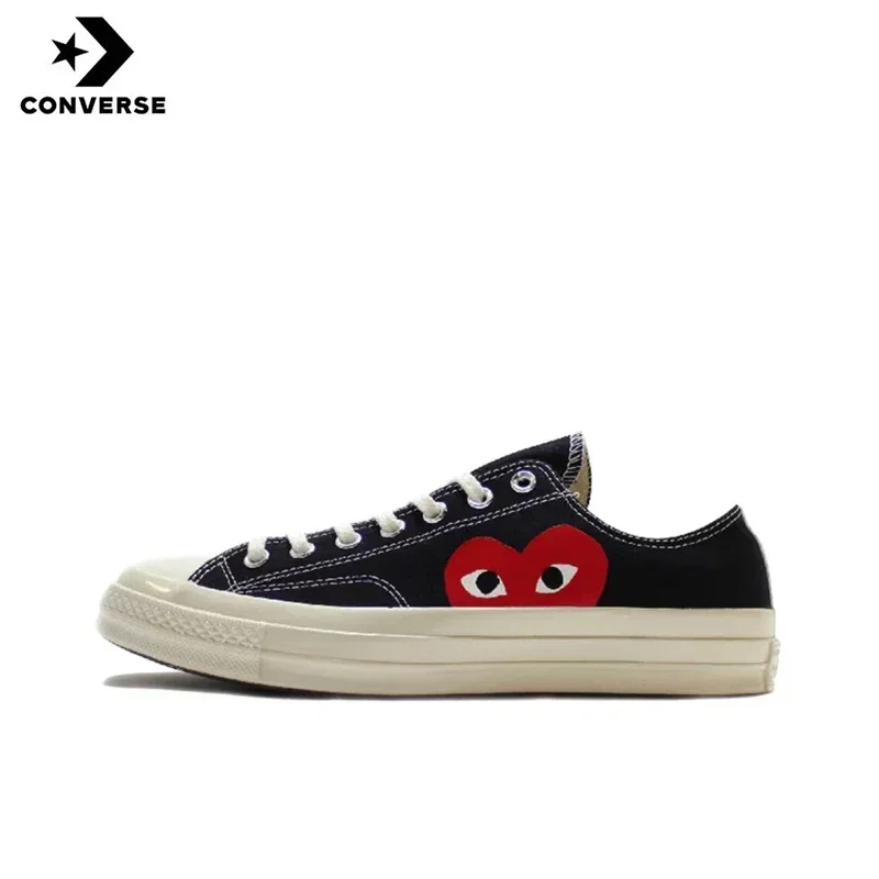 Converse Chuck Taylor All Star 70 Ox Comme Des Garcons PLAY Black 150206c Breathable and Casual