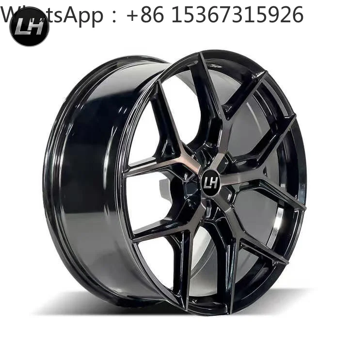 18-20 Inch Black Bronze Two-Tone Y-Spoke A356.2 Aluminum Forged Wheel Rims 5x112 5x114.3 5x120 Passenger Car Modified Wheels