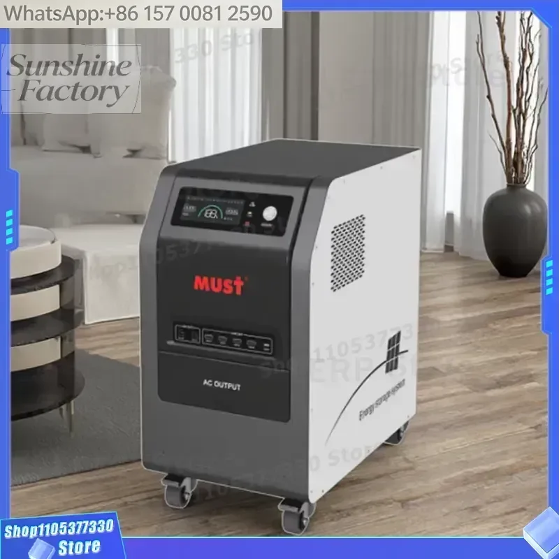 high quality Movable Power Station 3kw 5kw All-In-One Ess Hbp1800 Mt 3000w 5000w Family Camping Trip Outages Generador Solar