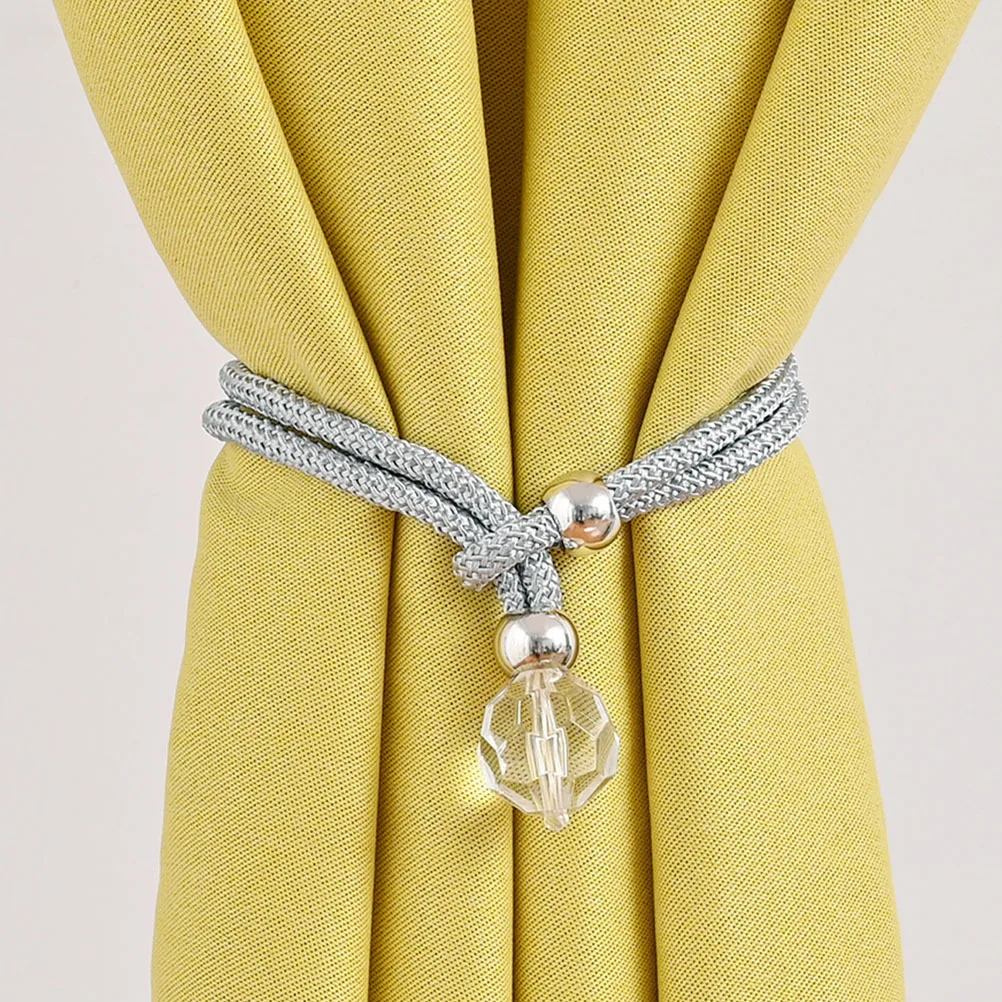 

Water Droplet Simple Curtain Buckle Tie Back Decorative Curtain Tie for Home Living Room Bedroom Tieback for Home