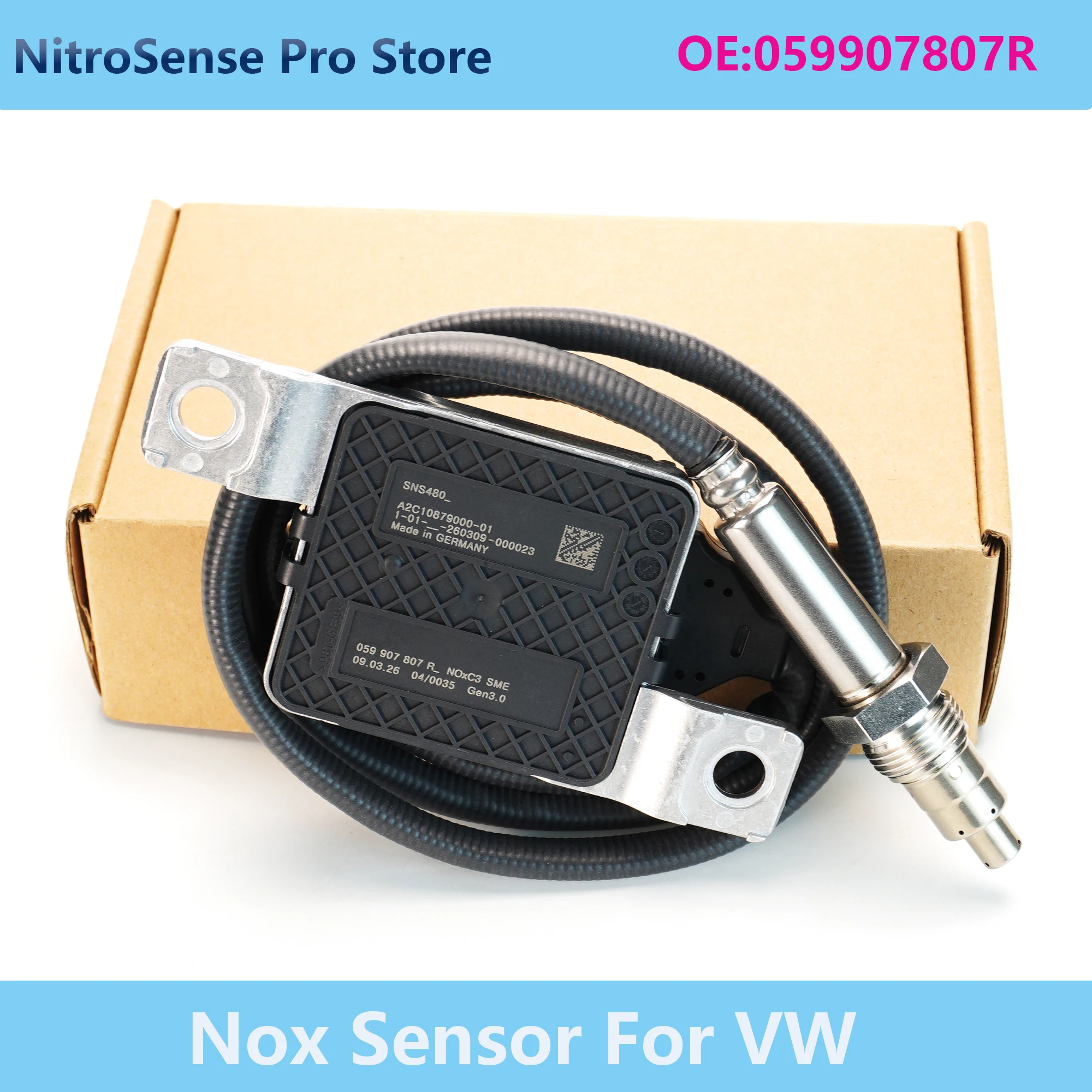 

059907807R Nitrogen Oxide Sensor For Q7 4LB 3.0 TDI 2010-2015 Nox Sensor