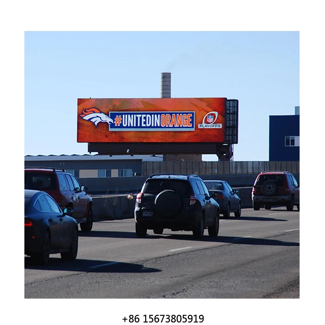 P4 P5 P6 P8 P10  High Brightness Pillar Shopping Mall Outdoor Fixed LED Video Wall LED Display Screen Advertising Billboard