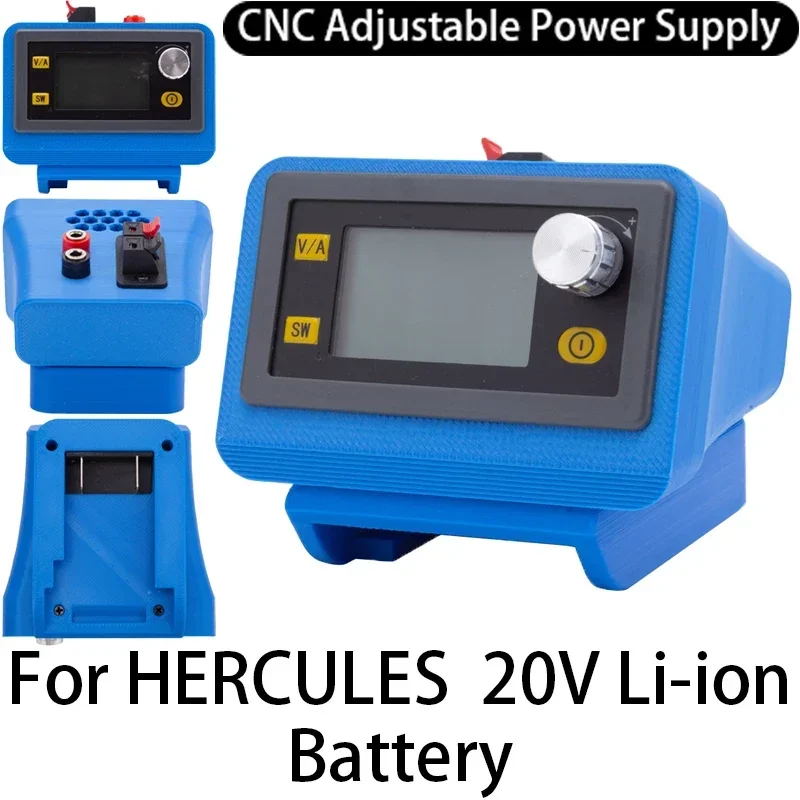 

CNC adjustable DC regulated power supply for HERCULES 20V Li-ion battery Adapter Buck-boost controllable power supply