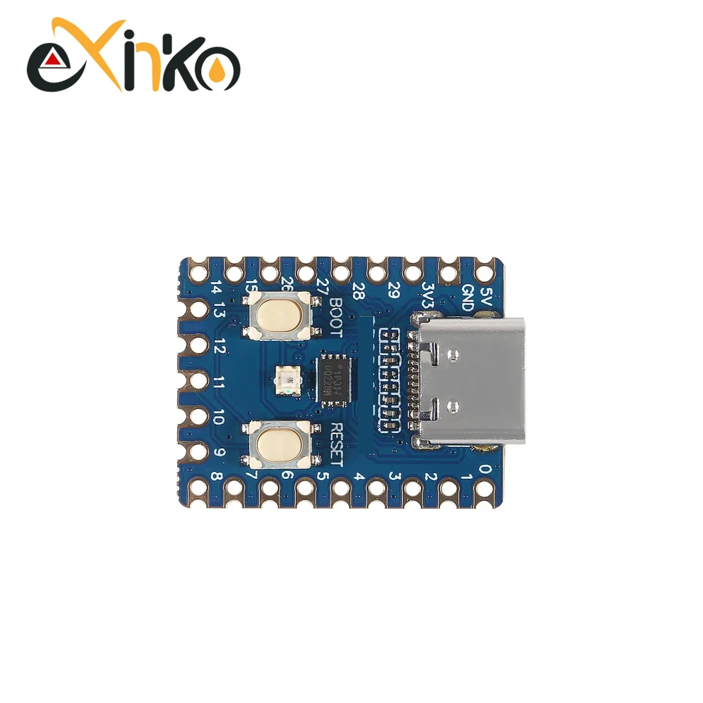 1-10 sztuk Raspberry Pi RP2040-Zero mikrokontroler PICO płytka rozwojowa RP2040 dwurdzeniowy procesor Cortex M0 + 2MB Flash — zdjęcie produktu 4