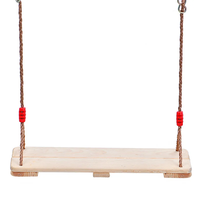 Balançoire en bois pour enfants et adultes, planche enrichie, jouets mentaires oriels, jeux de plein air pour la famille, balançoire d'intérieur, chaise pré-hool
