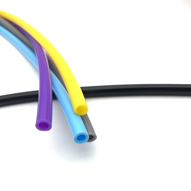 3Meter ID2 3 4 5 6 7 8 9 10 12mm Silicone Tube Flexible Rubber Hose Food Grade Soft Drink Pipe Water Connector Colorful Plumbing